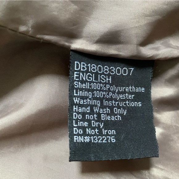 Beautiful taupe pleather jacket - Picture 4 of 4